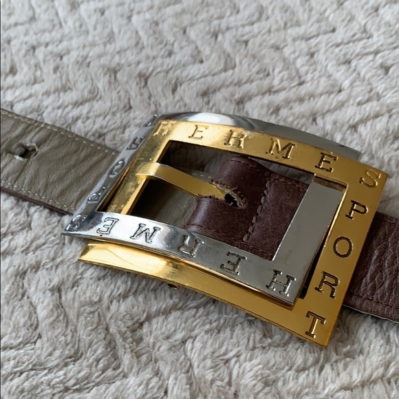 Hermès Leather Belt
